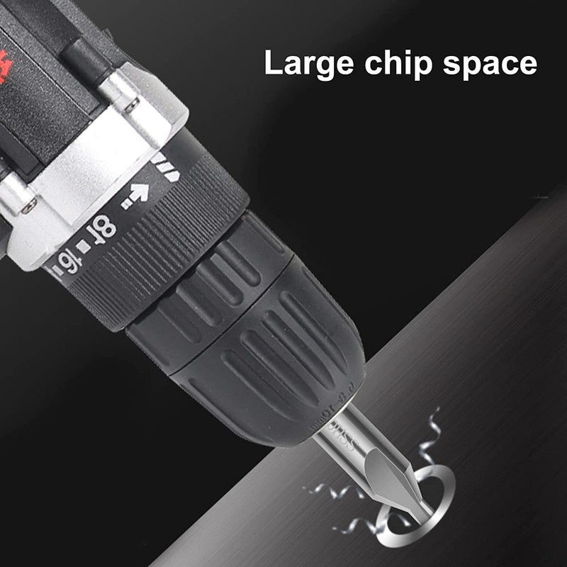Centre Drill Set, 6 Pieces, 60 Degree Triton Stainless Steel