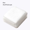 OULIGET Plastic Table Cloth,Plastic Party Table Cover,Disposable Table Cloth,Disposable Square