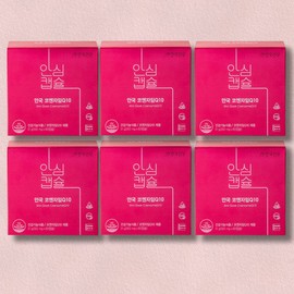 안국건강 인생뷰티 코엔자임Q10 350mg 60캡슐 6박스