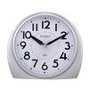5.5" Silent Analog Alarm Clock Non Ticking, Gentle Wake, Beep