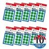 Nichiban ML1713-10P Color Labels, 0.8 inches (20 mm), Green