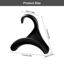 10 Stück Handtasche Kleiderbügel Haken Schrank, Handtaschen Halter Kleiderschrank PP Handtaschenhaken, Lagerung Handtasche Haken, Taschenaufhänger für hängende Rucksäcke Schulranzen Schal Gürtel