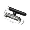 Jar Opener with T-Handle Grip, Adjustable Manual Can and Bottle