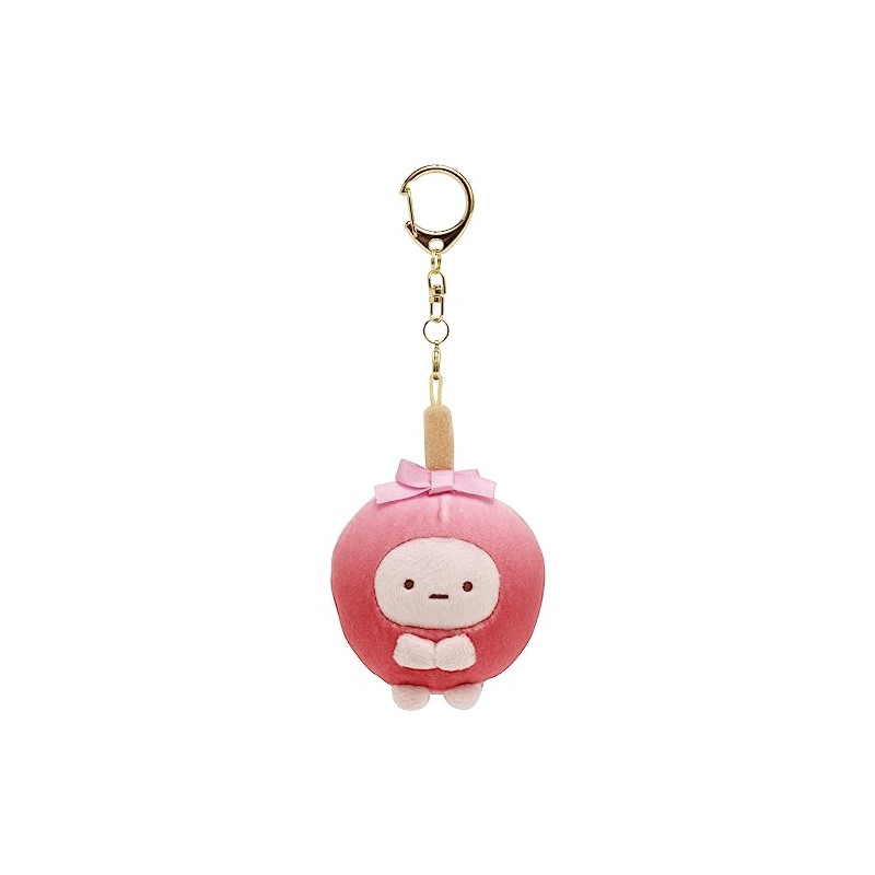 San-X Sumikko Gurashi Ennichi Hanging Plush, Tapioka (Pink), MO12101, H