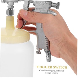 HEMOTON Paint Sprayer for House Painting Portable Electric Stain Sprayer Paint Sprayer Tool Efficient Sprayer for Auto Furniture Ceiling Metal White