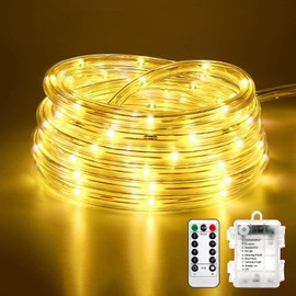 Fairy Lights, Eruibos Waterproof, Outdoor/indoor Copper Fairy Lights With Remote Timer For Bedroom, Balcony Furniture, Party, Christmas