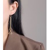 Plastic Earrings,KMEOSCH Drop Dangle Triangle Earrings on Plastic Hooks for