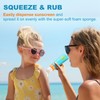 MONVIE Sunscreen Applicator, Refillable and Spill Proof Kids Sunscreen Lotion