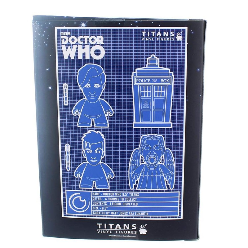 DOCTOR WHO Titan Vinyl Figure- 10th Doctor (4.5")