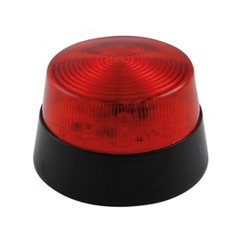 Velleman Red LED Flashing Light Indoor 12VDC 15 White LED IP20 ABS Acrylic