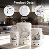 EQEY Kitchen Potato and Onion Storage Bin,Metal Vegetable Storage Bins