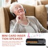 Atelierate Mini AM Radio Digital Portable Stereo Speaker MP3 Audio