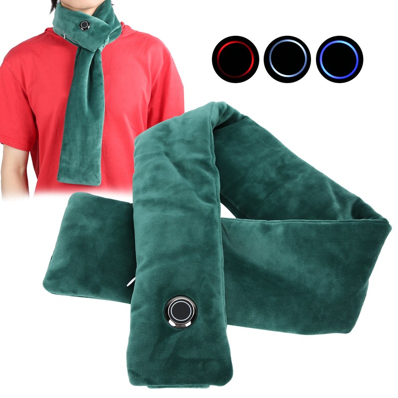 USB Heated Heating Scarf 3 Temperature Control Warming Neck Scarf