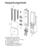 BURG-WÄCHTER Winsafe WS 11 BR SB window lock, 1 piece,