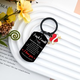 UIWIHHP Stocking Stuffers for Adult Men Christmas Gifts for Husband Boyfriend Couple Keychains Valentine's Day Birthday Gifts Christmas Stocking Stuffers Romantic Gifts for him