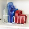 Lid Organizer for Kitchen Cabinets, Pantries - Large