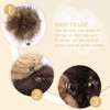 YeyeCyrilze 10cm Pompoms for Knitted Hats, 12pcs Faux Fur Pom