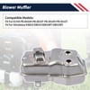 Promrmr Blower Muffler P100012130 Compatible with ECHO PB-8010H PB-8010T PB-9010H