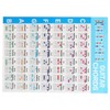 Guitar Chord Poster 56 Colour Coded Coated Paper Educational Reference