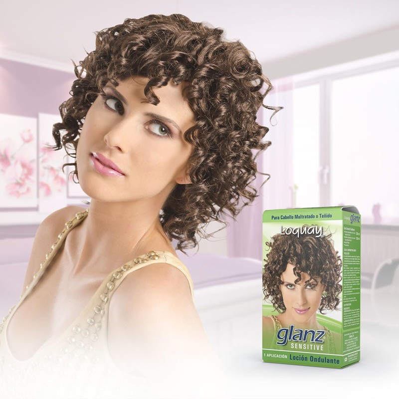 Ondulante Permanente Cabello Teñido Glanz Sensitive Loquay