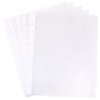 JAM PAPER Sheet Protectors - Fits Standard 8 1/2 x