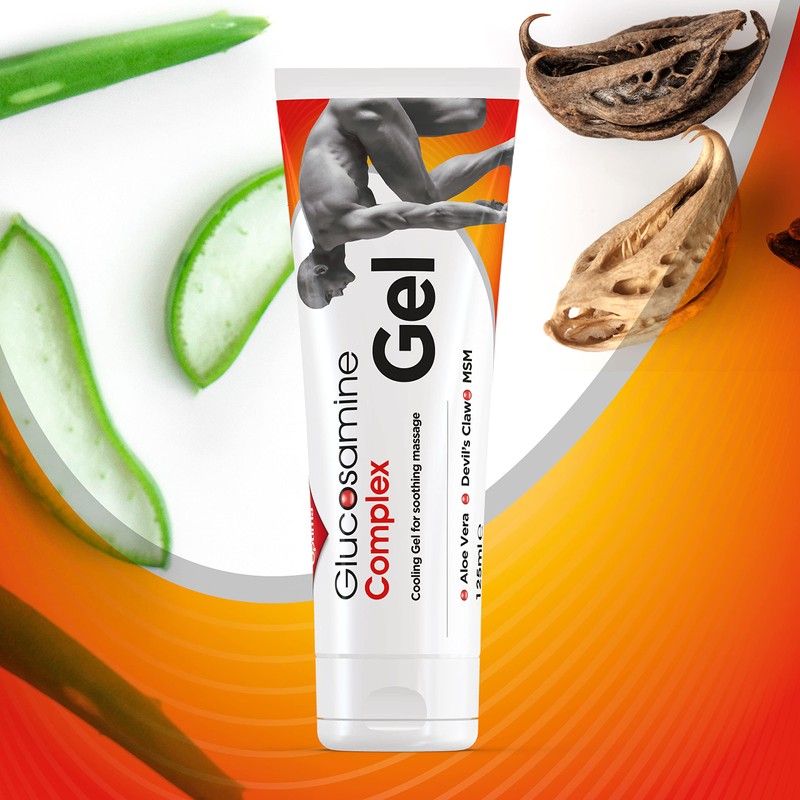 Optima Glucosamine Complex Gel, Natural, Cruelty Free, Cooling, with Aloe