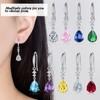 Sterling Silver Dangle Earrings for Women, Hypoallergenic Silver Drop Earring