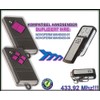 Novoferm MAHS433-01 / MAHS433-04 Compatible Handheld Transmitter / 4-Channel Clone