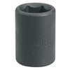 Draper 28511 Expert Impact Socket, 1/2" Square Drive, 21mm ,