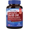 NatureMyst SuperiorRed Krill Oil 1000 mg - 60 Softgels Aceite