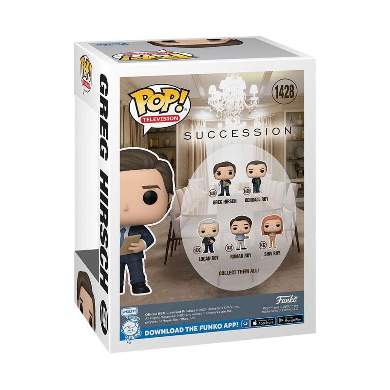 Funko POP! TV: Succession - Greg Hirsh - Collectable Vinyl
