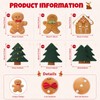 Vijamiy Christmas Cushions with Filling, Assorted Cute Festive Xmas Designs