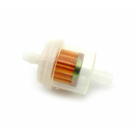 BikeMaster motorcycle ATV scooter 1/4" Inline Fuel Filter Paper Element 15-1794
