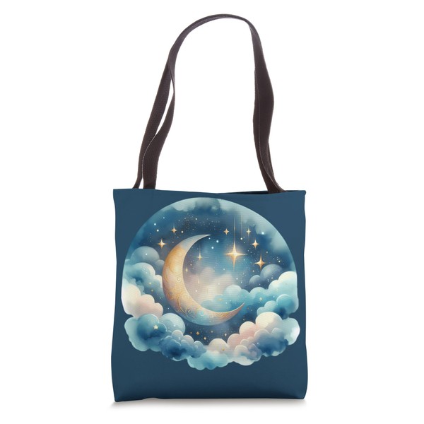 Cosmic Starlight Celestial Art Tote Bag