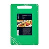 Chef Aid Green Poly Chopping Board, Multipurpose Anti-Slip Surface, Easy