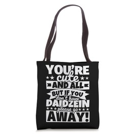 Daidzein Lover Food Funny Tote Bag