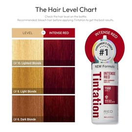 Kiss Tintation Semi-Permanent Hair Color 5 Ounce, T740 Rose Gold