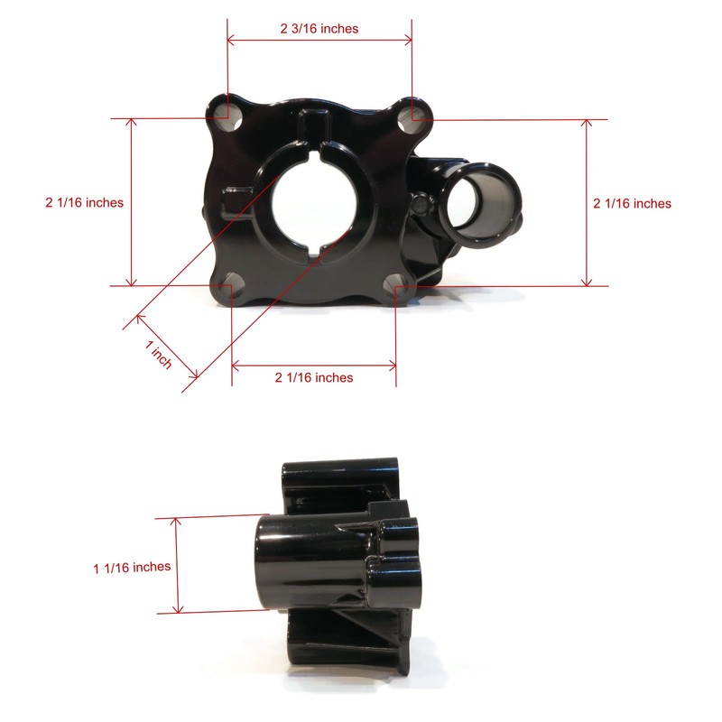 The ROP Shop Water Pump Impeller Kit for 1989 Mercury