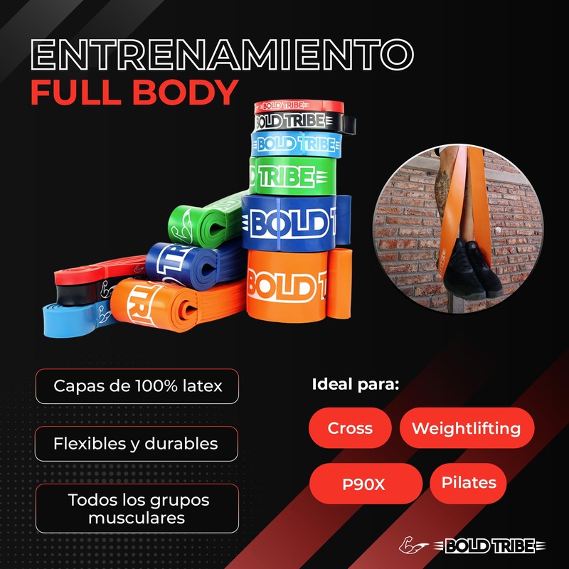 BOLD TRIBE Liga de Resistencia Naranja No. 6 - Banda
