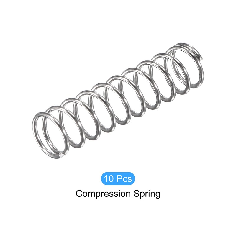 METALLIXITY Compression Spring Extension Spring 0.8x8mm OD 30mm Free Height