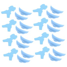 minkissy Sets Professional Eyelash Shield Pads Lash Extension Pad Set Lash Lift Brush Pairs