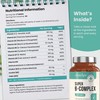 Vitamin B Complex Supplement - 11 B Vitamins (B1, B2,