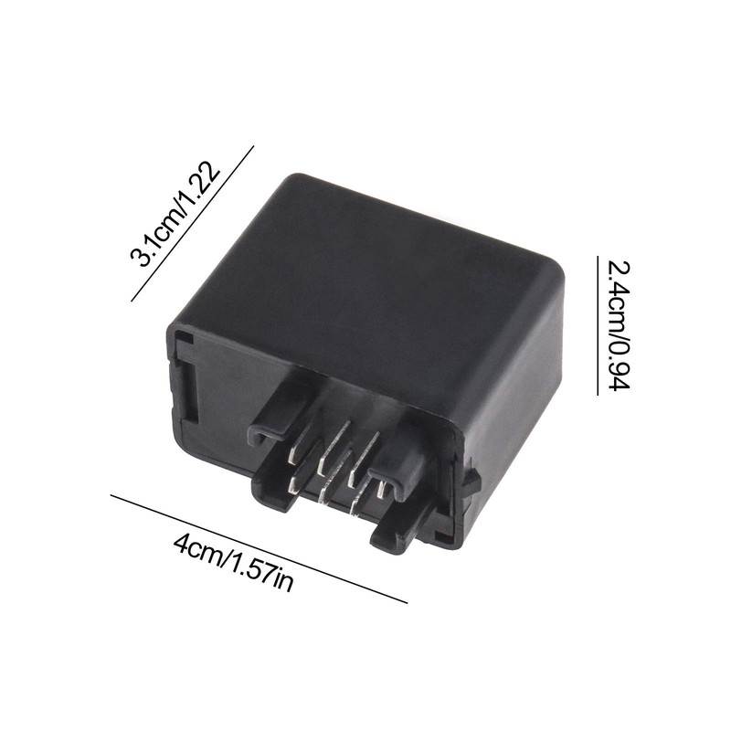 OTOTEC 12V 7 Pin LED Indicator Turn Signal Light Flasher