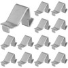 12PCS Metal Shelf Clips,Shelf Support Clips Adjustable Shelving Clips for