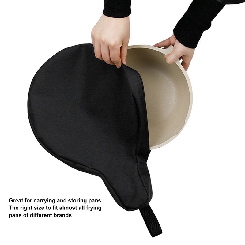 Skillet Bag Waterproof 600D Oxford Cloth Durable Portable Pan Storage