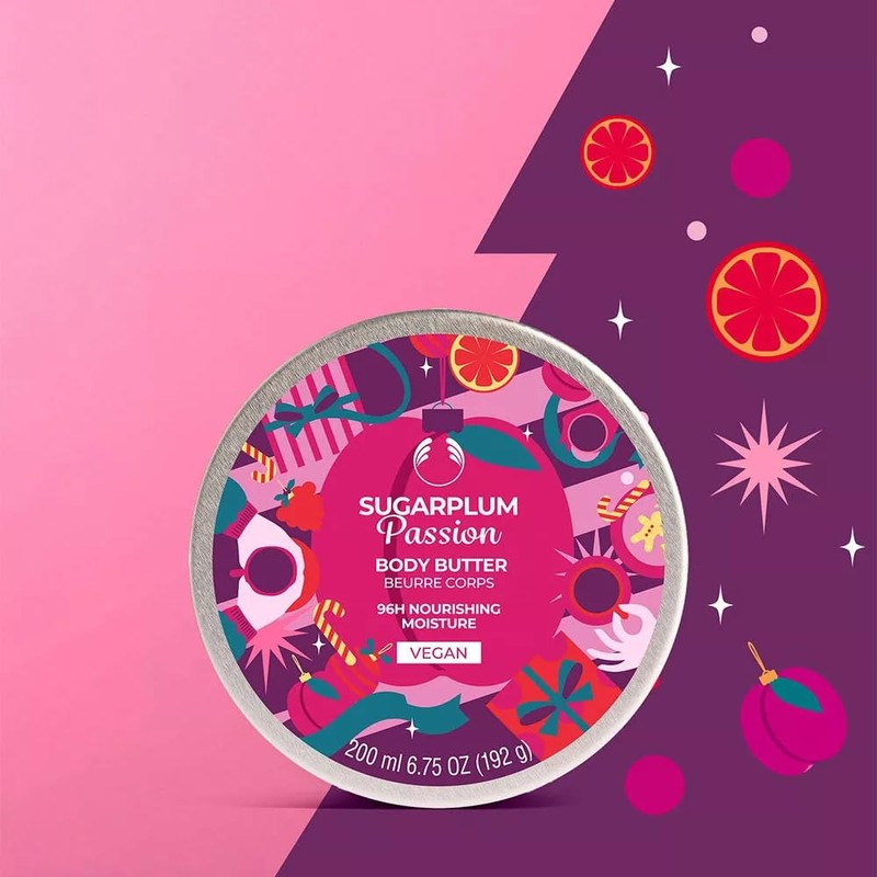 The Body Shop Sugarplum Passion Body Butter 200 ml