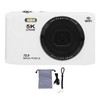 5K Digital Camera, WiFi 75MP Vlogging Cameras for YouTube, Compact