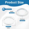 PATIKIL 60 mm Circular Soffit Vent, 20 Pcs Stainless Steel