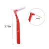 Angzhili 25 Pcs Interdental Angle Brushes, Reusable Dental Cleaners, Oral
