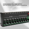 10 Channel Sound Mixer Independent Volume Control Knob Professional Multichannel